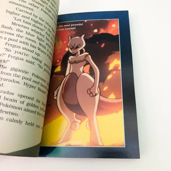 Vtg 1999  Pokemon The First Movie Mewtwo Strikes Back Book Paperback Scholastic - Picture 13 of 16